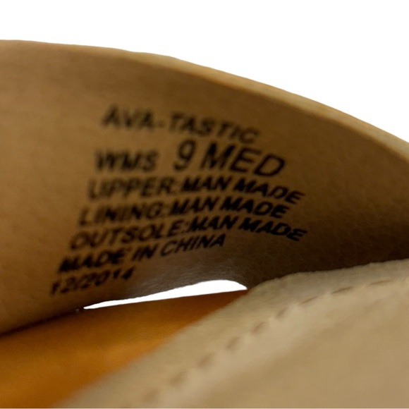 Kenneth Cole Reaction Ava sexy casual camel wedge summer vacation sandal size 9 - Picture 10 of 14